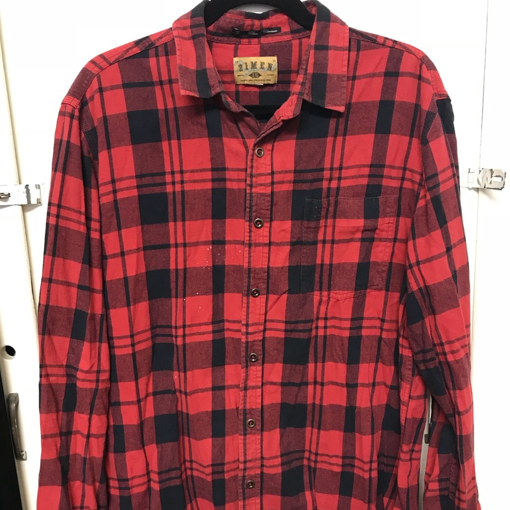 Red and black flannel